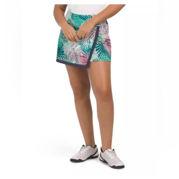 Women’s Tommy Bahama Active Golf Skort Skirt Tropical Print Size Medium EUC - Picture 7 of 7